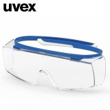 優(yōu)唯斯UVEX  9169065防護眼鏡透明鏡片藍色框防沖擊眼鏡