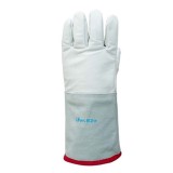 勞衛(wèi)士 DW-LWS-005 防凍手套耐低溫防液氮防護(hù)干冰冷庫牛皮加氣站保暖手套