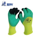 登升 L638 有一手 勞保手套 乳膠加厚耐磨滑手套 勞動建筑工地防護(hù)手套